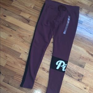 Pink/VS plum colored joggers
